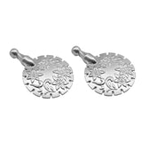Maxbell Maxbell 2Pcs Thread Cutters Metal Thread Cutting Tools for DIY Crafting Cross Stitch Silver