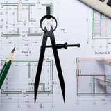 Maxbell Metal Wing Divider Scriber Spacing Compass for Marking Drafting Metalworking 5 Inch