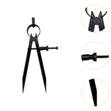 Maxbell Metal Wing Divider Scriber Spacing Compass for Marking Drafting Metalworking 5 Inch