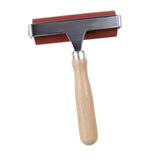 Maxbell Maxbell Rubber Roller Print Roller Oil Painting Tool with Comfort Grip Brayer Roller 4inch