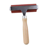 Maxbell Maxbell Rubber Roller Print Roller Oil Painting Tool with Comfort Grip Brayer Roller 4inch