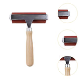 Maxbell Maxbell Rubber Roller Print Roller Oil Painting Tool with Comfort Grip Brayer Roller 4inch