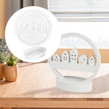Maxbell Maxbell 2x Silicone Mould W/ Base Candle Mould House Shape Mould