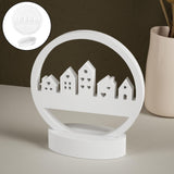 Maxbell Maxbell 2x Silicone Mould W/ Base Candle Mould House Shape Mould