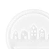 Maxbell Maxbell 2x Silicone Mould W/ Base Candle Mould House Shape Mould