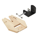 Maxbell Bench Pin Clamp Set Adjustable Jeweler Table Clamp for Jewelry Making Sawing Style B