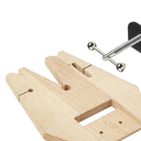 Maxbell Bench Pin Clamp Set Adjustable Jeweler Table Clamp for Jewelry Making Sawing Style B