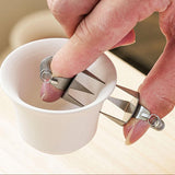 Maxbell 2x2x Fingertip Dipping Glaze Clips Porcelain Lightweight Glazed Clamps