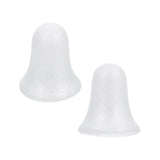 Maxbell 50 Pieces Christmas Bubble Bells Decor DIY Crafts for Party Festival Holiday 6.5cm