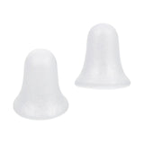 Maxbell 50 Pieces Christmas Bubble Bells Decor DIY Crafts for Party Festival Holiday 6.5cm