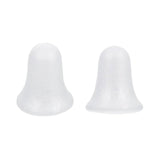 Maxbell 50 Pieces Christmas Bubble Bells Decor DIY Crafts for Party Festival Holiday 6.5cm