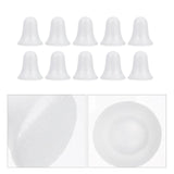 Maxbell 50 Pieces Christmas Bubble Bells Decor DIY Crafts for Party Festival Holiday 6.5cm