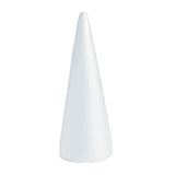 Maxbell 16x Craft Foam Cones Project Foam Tree Cones for Painting Wedding Xmas Trees