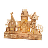 Maxbell Halloween DIY Puzzle House Creative DIY Model Building Kits for Holiday Gift