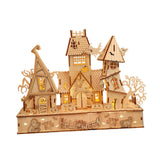 Maxbell Halloween DIY Puzzle House Creative DIY Model Building Kits for Holiday Gift