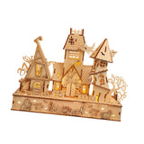 Maxbell Halloween DIY Puzzle House Creative DIY Model Building Kits for Holiday Gift