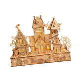 Maxbell Halloween DIY Puzzle House Creative DIY Model Building Kits for Holiday Gift