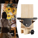 Maxbell Painting Easel Clamp Wooden Sturdy Painting Copy Clip for Painting Men Women Painting Copy Clip