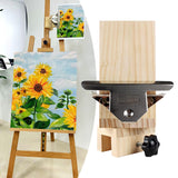Maxbell Painting Easel Clamp Wooden Sturdy Painting Copy Clip for Painting Men Women Painting Copy Clip