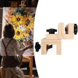 Maxbell Painting Easel Clamp Wooden Sturdy Painting Copy Clip for Painting Men Women Palette Clip