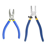 2x Glass Pliers Professional Metal Glass Tile Nippers Tile Glass Cutter Tool