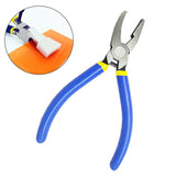 Maxbell Glass Pliers Glass Running Pliers for Mosaics Breaking Stained Glass Work Glass Trimming Plier