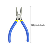 Maxbell Glass Pliers Glass Running Pliers for Mosaics Breaking Stained Glass Work Glass Trimming Plier