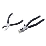 Maxbell Glass Cutting Tool Glass Running Pliers for Mirrors Tiles Stained Glass Work 6 inch