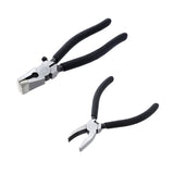 Maxbell Glass Cutting Tool Glass Running Pliers for Mirrors Tiles Stained Glass Work 6 inch
