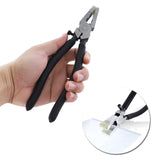 Maxbell Glass Cutting Tool Glass Running Pliers for Mirrors Tiles Stained Glass Work 8 inch