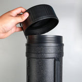 Maxbell Poster Tube Multifunctional Document Storage Tube Round Storage Case for Map 12cm L 78 to 140 cm