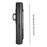 Maxbell Poster Tube Multifunctional Document Storage Tube Round Storage Case for Map 14cm L 78 to 140 cm