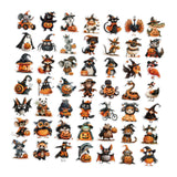 Maxbell Halloween Stickers Decor Label Pumpkin Stickers for Club Festivals Scrapbook