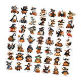 Maxbell Halloween Stickers Decor Label Pumpkin Stickers for Club Festivals Scrapbook