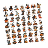 Maxbell Halloween Stickers Decor Label Pumpkin Stickers for Club Festivals Scrapbook