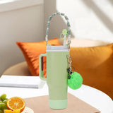 Cup Accessory Set Cute Keychain Charms for Outdoor Activities Travel Handbag Green