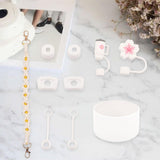 Cup Accessory Set Cute Keychain Charms for Outdoor Activities Travel Handbag Others