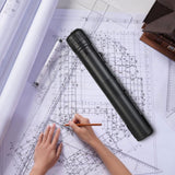 Maxbell Expandable Poster Tube Round Carrying Tube with Strap Expand from 17” to 29” Black