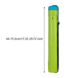 Maxbell Expandable Poster Tube Round Carrying Tube with Strap Expand from 17” to 29” Green