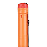 Maxbell Expandable Poster Tube Round Carrying Tube with Strap Expand from 17” to 29” Orange
