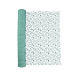 Maxbell Jacquard Net Mesh Ornament Floral Wrapper for Valentine's Day Gifts Birthday Green