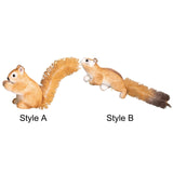 Christmas Squirrel Decor Lightweight Adorable Collection Tabletop Decoration 5cmx10cm