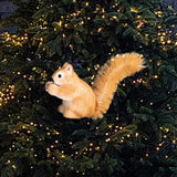 Christmas Squirrel Decor Lightweight Adorable Collection Tabletop Decoration 5cmx10cm