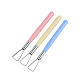 3 Pieces Pottery Sculpting Tools Pottery Carving Tools for Engraving