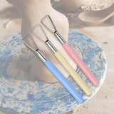 3 Pieces Pottery Sculpting Tools Pottery Carving Tools for Engraving