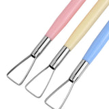 3 Pieces Pottery Sculpting Tools Pottery Carving Tools for Engraving