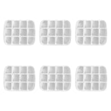 6Pcs Paint Tray Palette DIY for Acrylic Painting Watercolor Palette Beginner No Tin Box