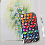 Maxbell Watercolor Paint Set Portable Water Colors Paint Set for Adults Artists Kids