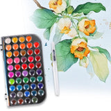 Maxbell Watercolor Paint Set Portable Water Colors Paint Set for Adults Artists Kids