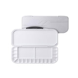 Maxbell Empty Watercolor Palette Paint Case 18 Wells Beginner Portable Paint Palette